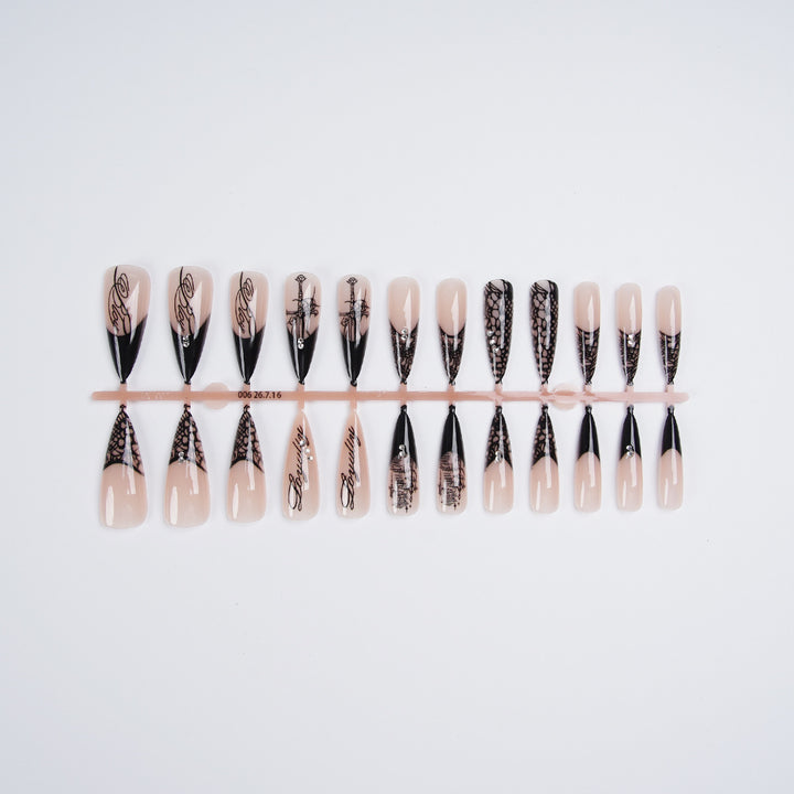 Luxury Artificial Nail Set Stornfield