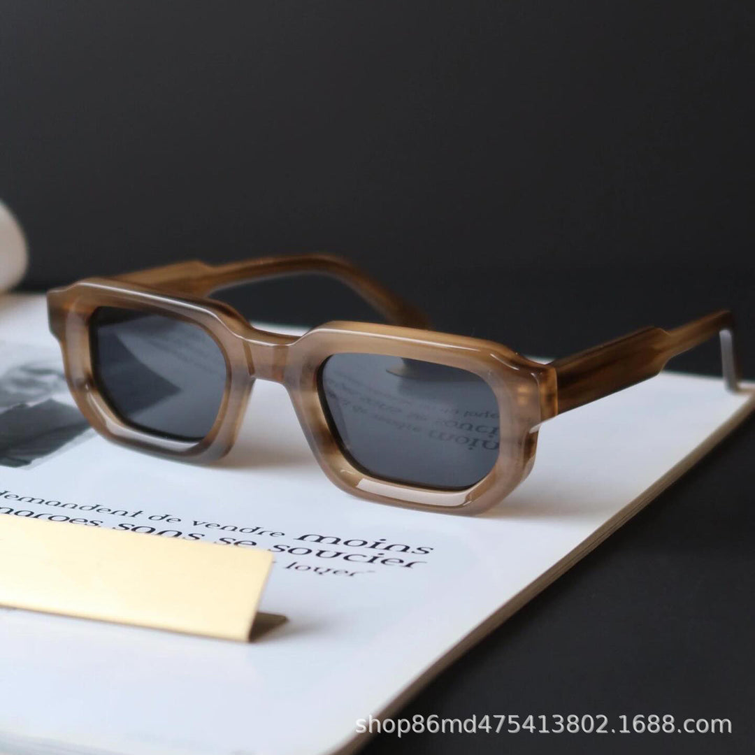 Women's sunglasses in modern geometric design by Stornfield