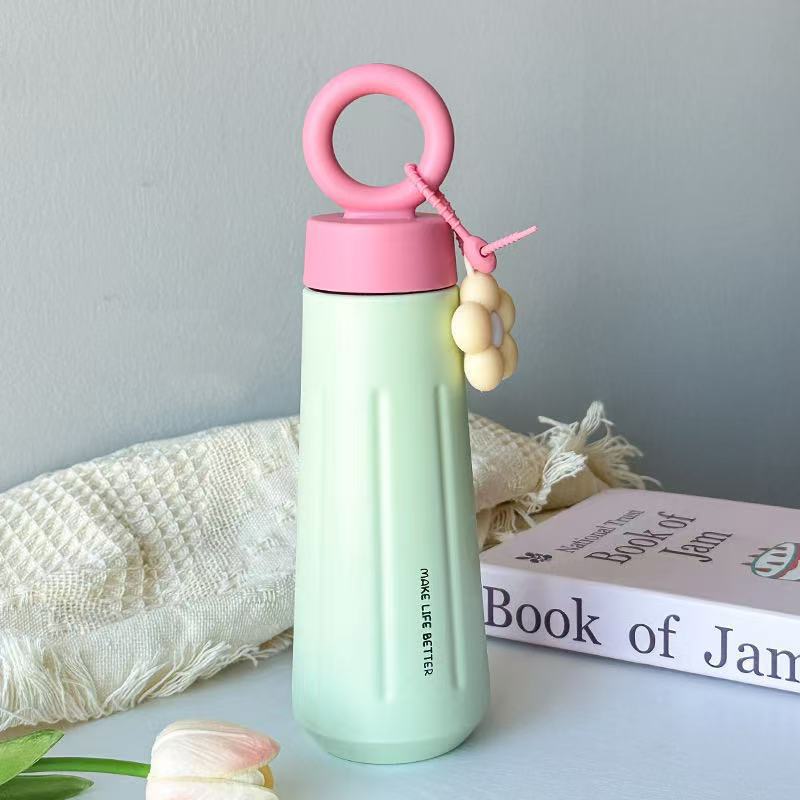 Ladies stylish water bottle with practical carry handle Stornfield