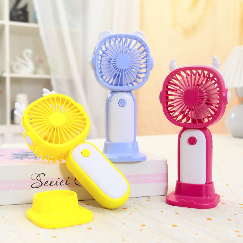 Ladies Portable Hand Fan with Cute Design Stornfield