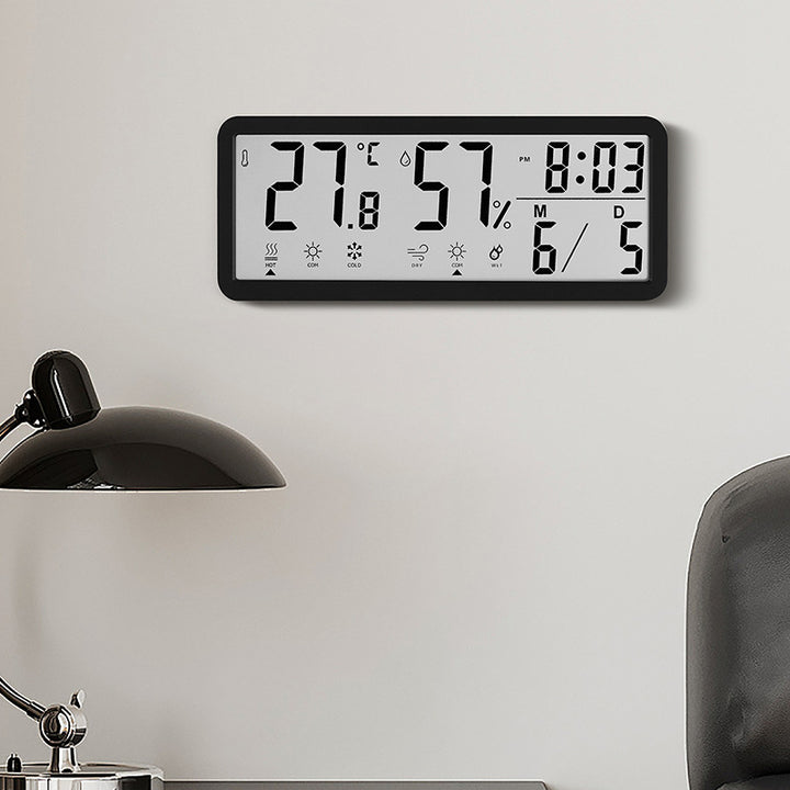 Digital multifunction weather alarm clock with hygrometer and temperature display Stornfield