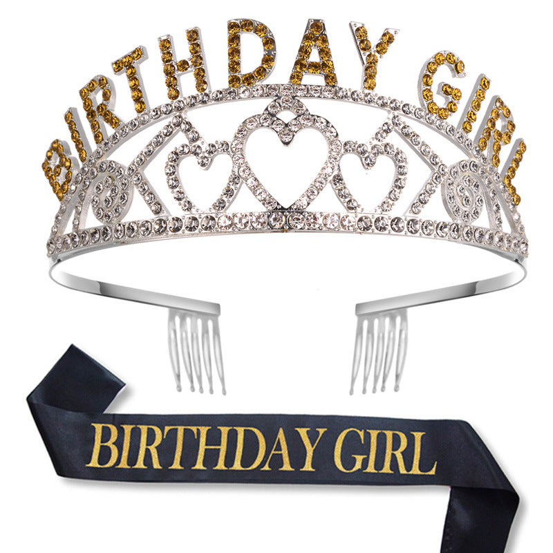 Ladies Glittering Birthday Crown Stornfield