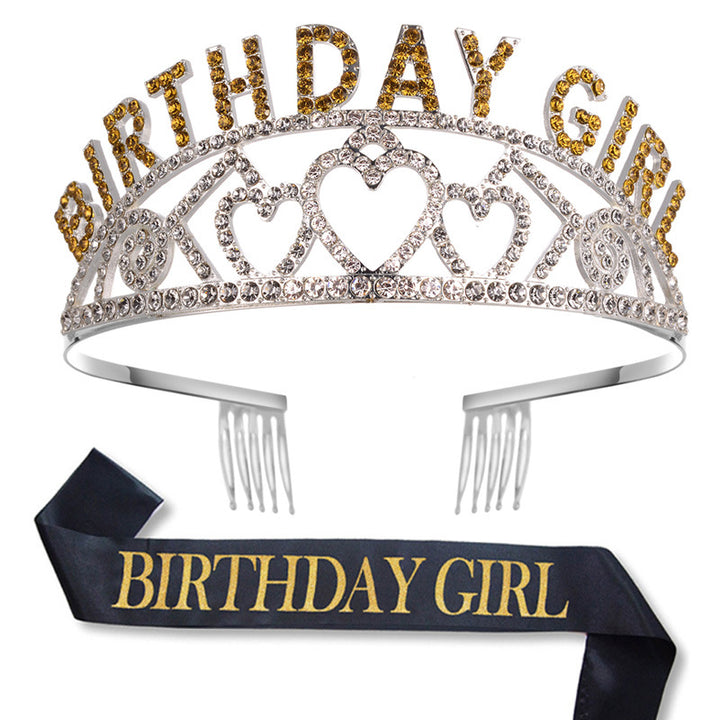 Ladies Glittering Birthday Crown Stornfield