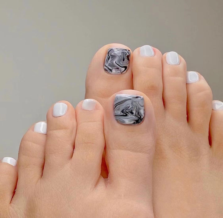 Artistic Toenail Design with Divine Butterfly Design Stornfield