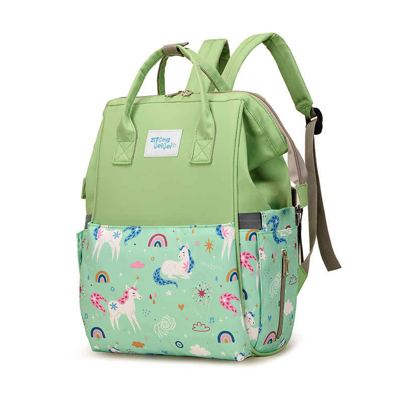 Eclectic Unicorn Design Diaper Backpack Stornfield