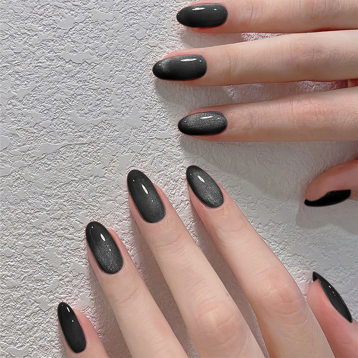 Acrylic nail set with stylish design Stornfield