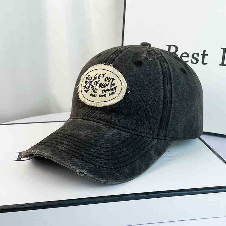 Women's Casual Distressed Cotton Baseball Cap Stornfield
