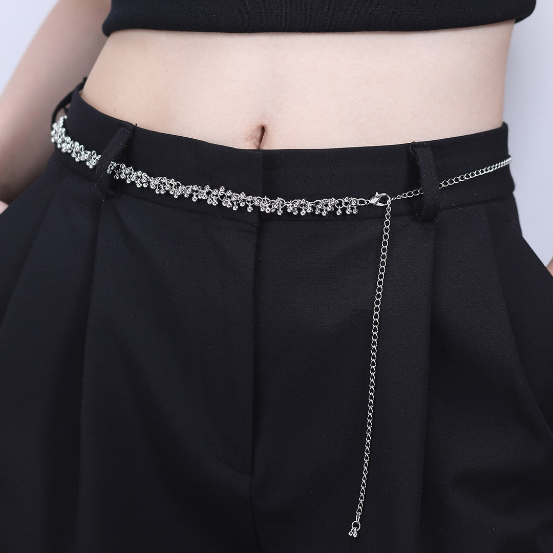 Sparkling chain belt with rhinestones Stornfield
