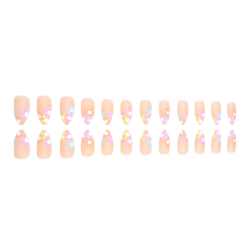 Floral Design Press-On Nail Set Stornfield
