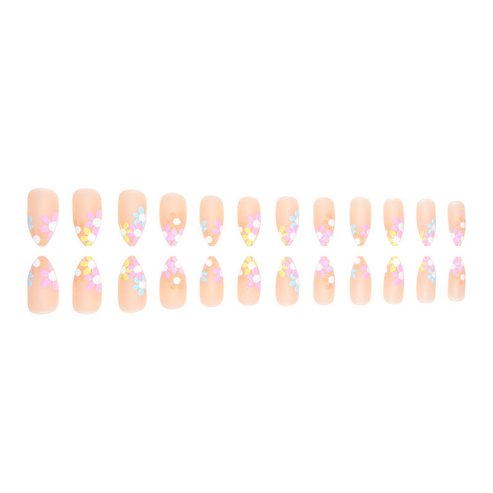 Floral Design Press-On Nail Set Stornfield