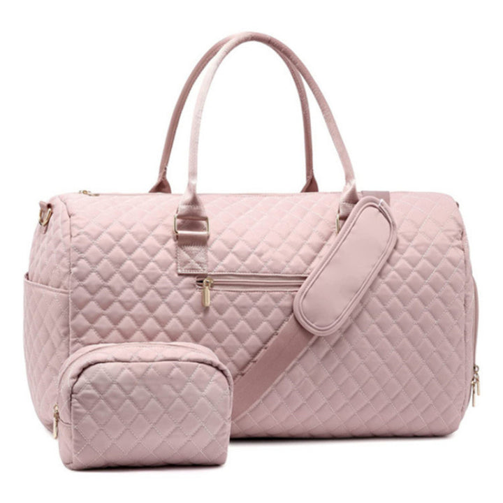 Fashionable and Luxurious Travel Bag with Removable Cosmetic Bag Stornfield