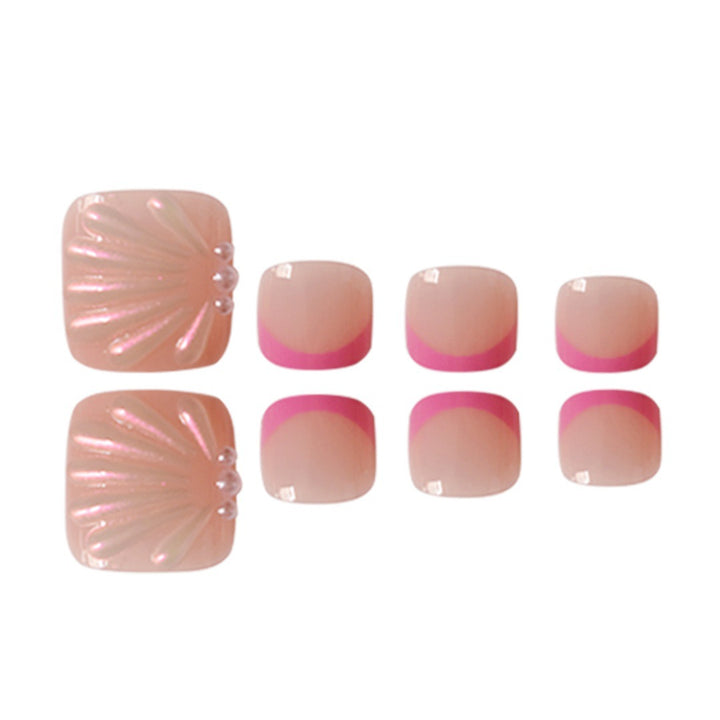 Artistic Press-On Toenails Stornfield