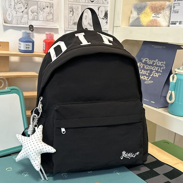 Stylish Casual Backpack with Star Charm Stornfield