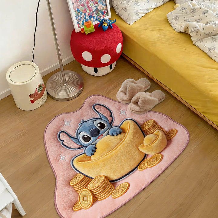 Children's Cartoon Character Plush Area Rug