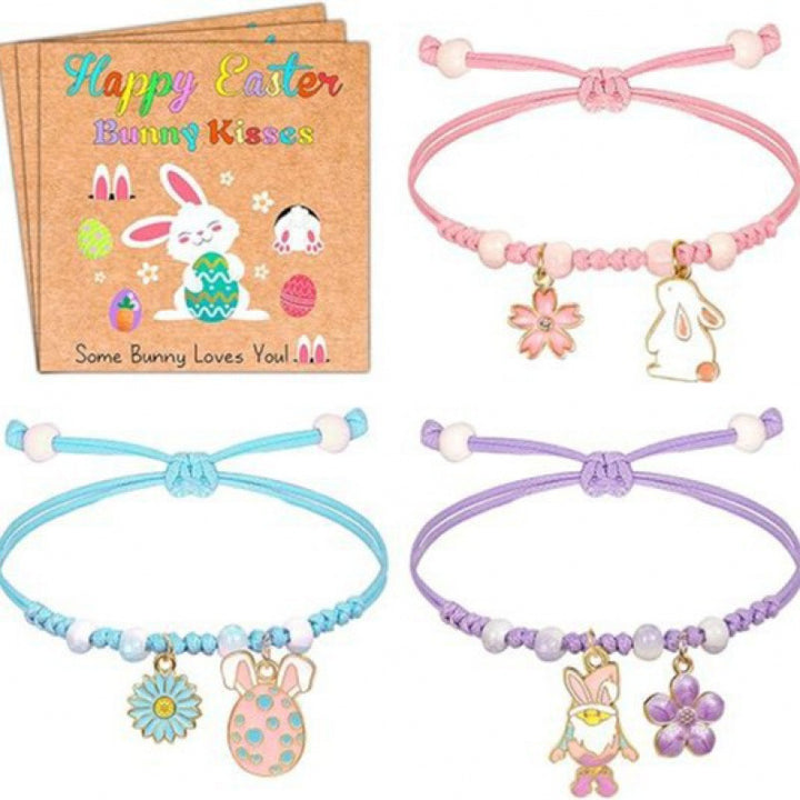 Easter-Themed Friendship Bracelet Set Stornfield