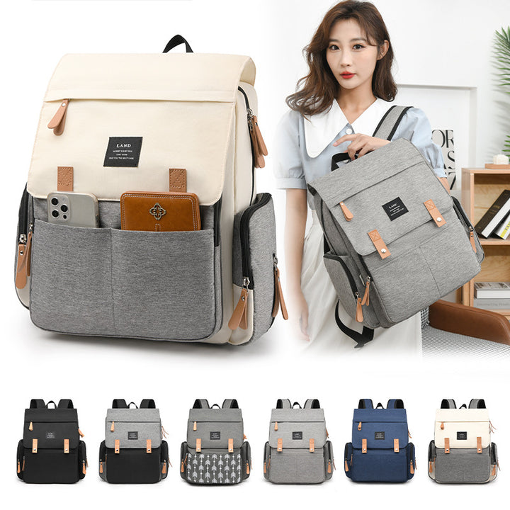 Multi-Pocket Canvas Backpack Stornfield