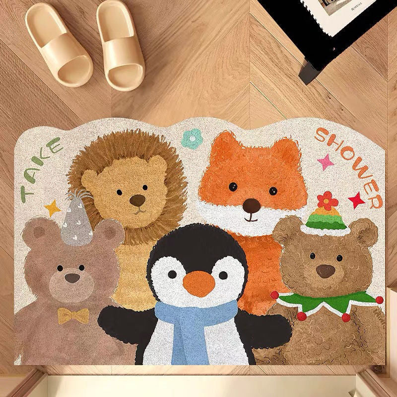 Fun Cartoon-Themed Welcome Mat Stornfield