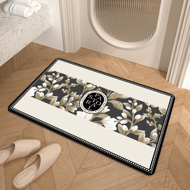Decorative Motivational Bath Mat Stornfield