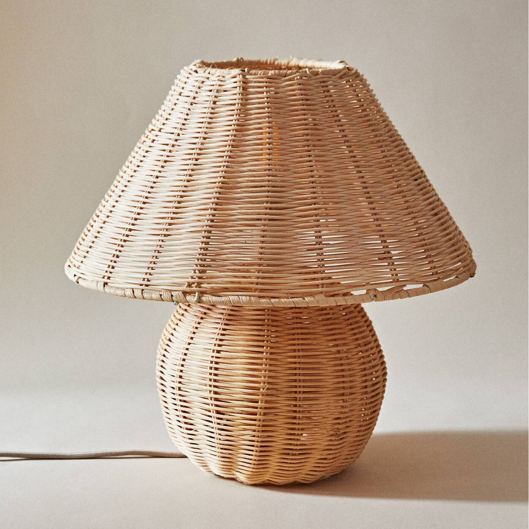 Handcrafted Rattan Table Lamp Stornfield