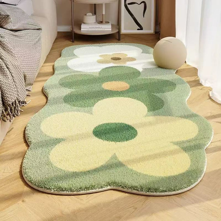 Floral Pattern Runner Rug