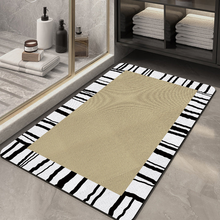 Stylish Abstract Bath Mat Stornfield
