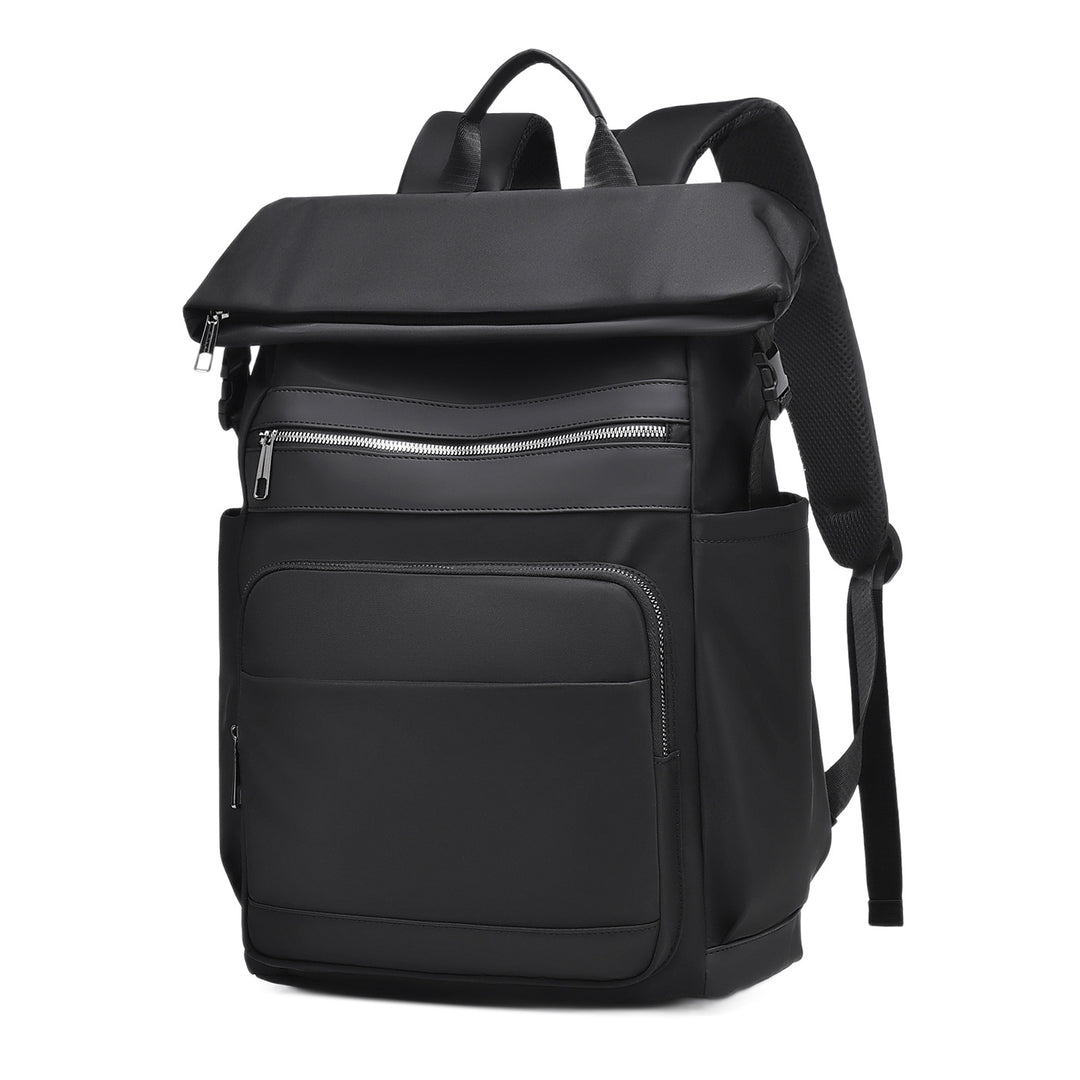 Multi-Functional Roll-Top Backpack with External Pockets Stornfield
