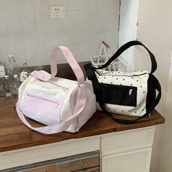 Sporty shoulder bag with practical slip pockets Stornfield