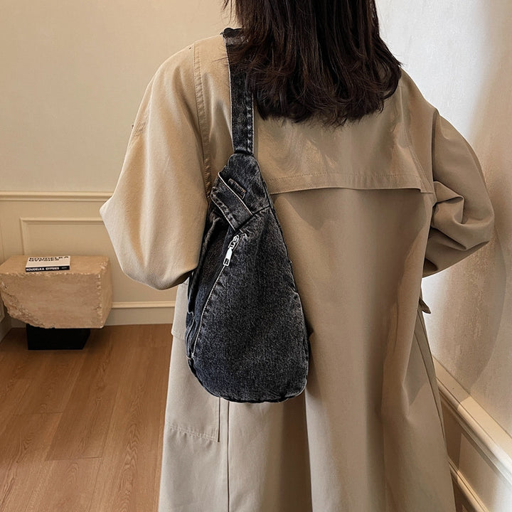 Casual Denim Sling Bag Stornfield