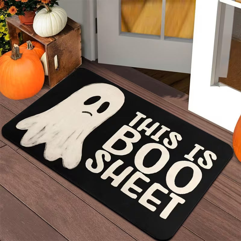 Halloween-Themed Doormat