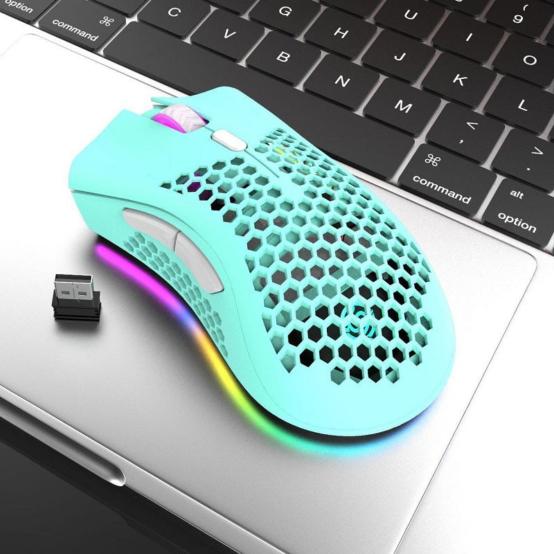 Ergonomic Gaming Mouse with Fast-Response Sensor System and Rgb Lighting Stornfield