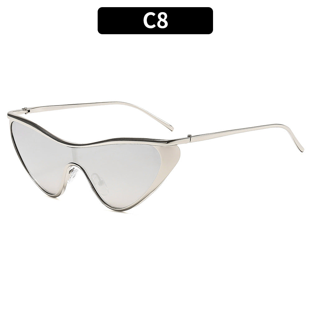 Avant-Garde Cat-Eye Sunglasses