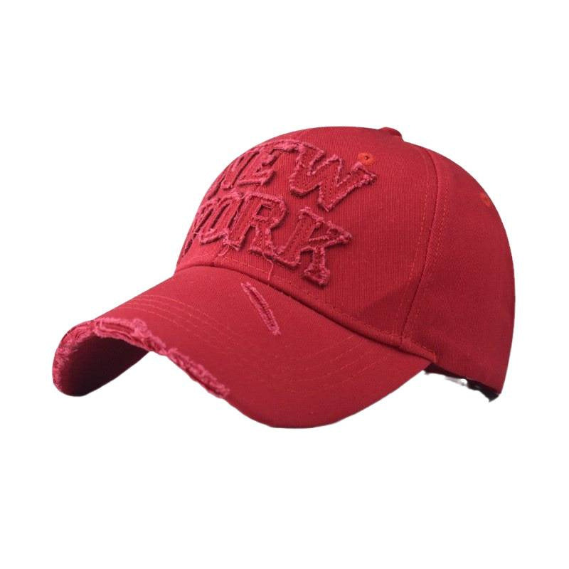Women's Distressed Embroidered Baseball Cap Stornfield