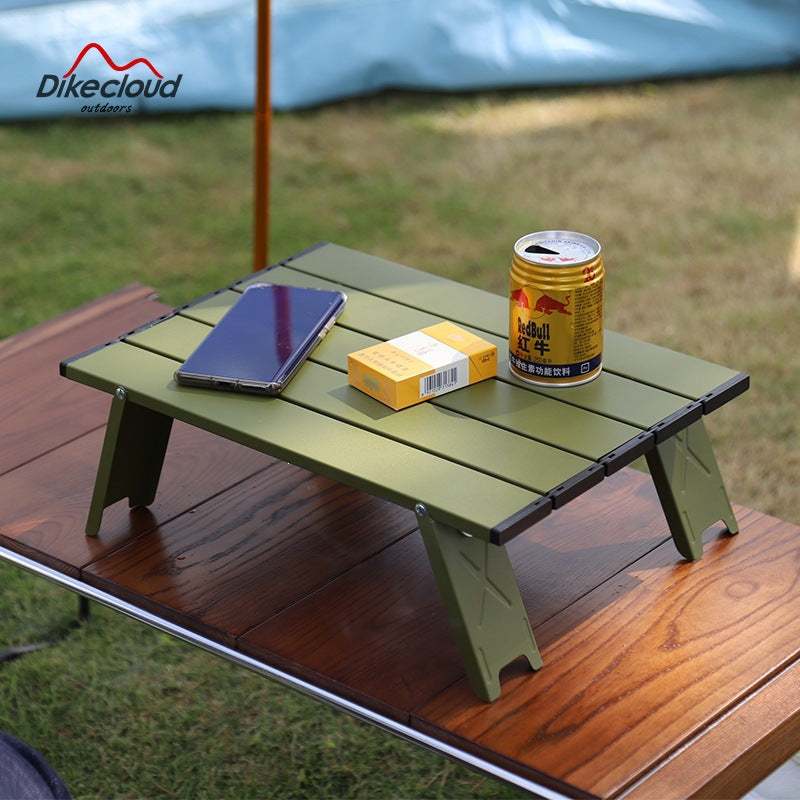 Foldable Camping Table With Lightweight Aluminum Frame Stornfield