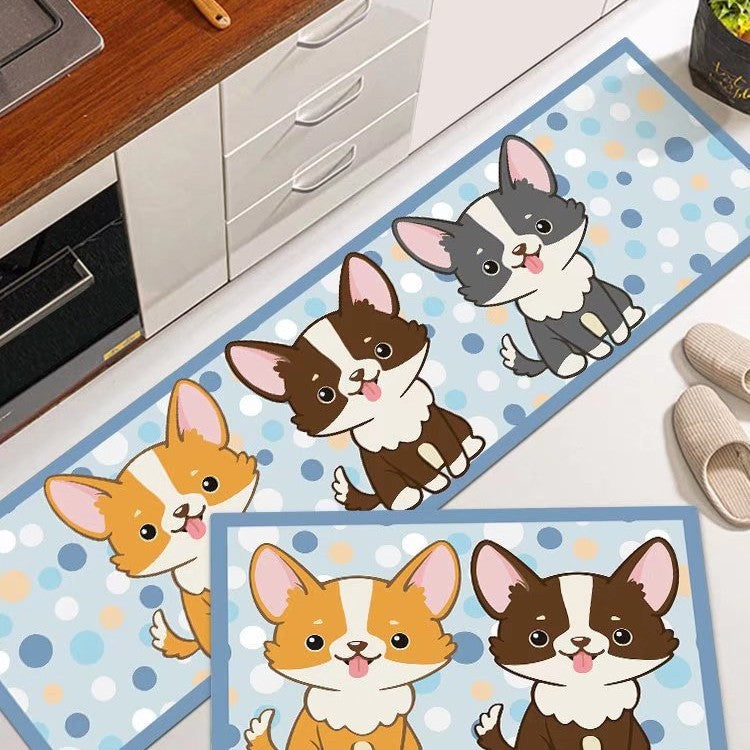 Cat-Themed Kitchen Mat Stornfield