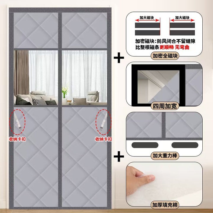 Elegant foldable insect protection curtain Stornfield