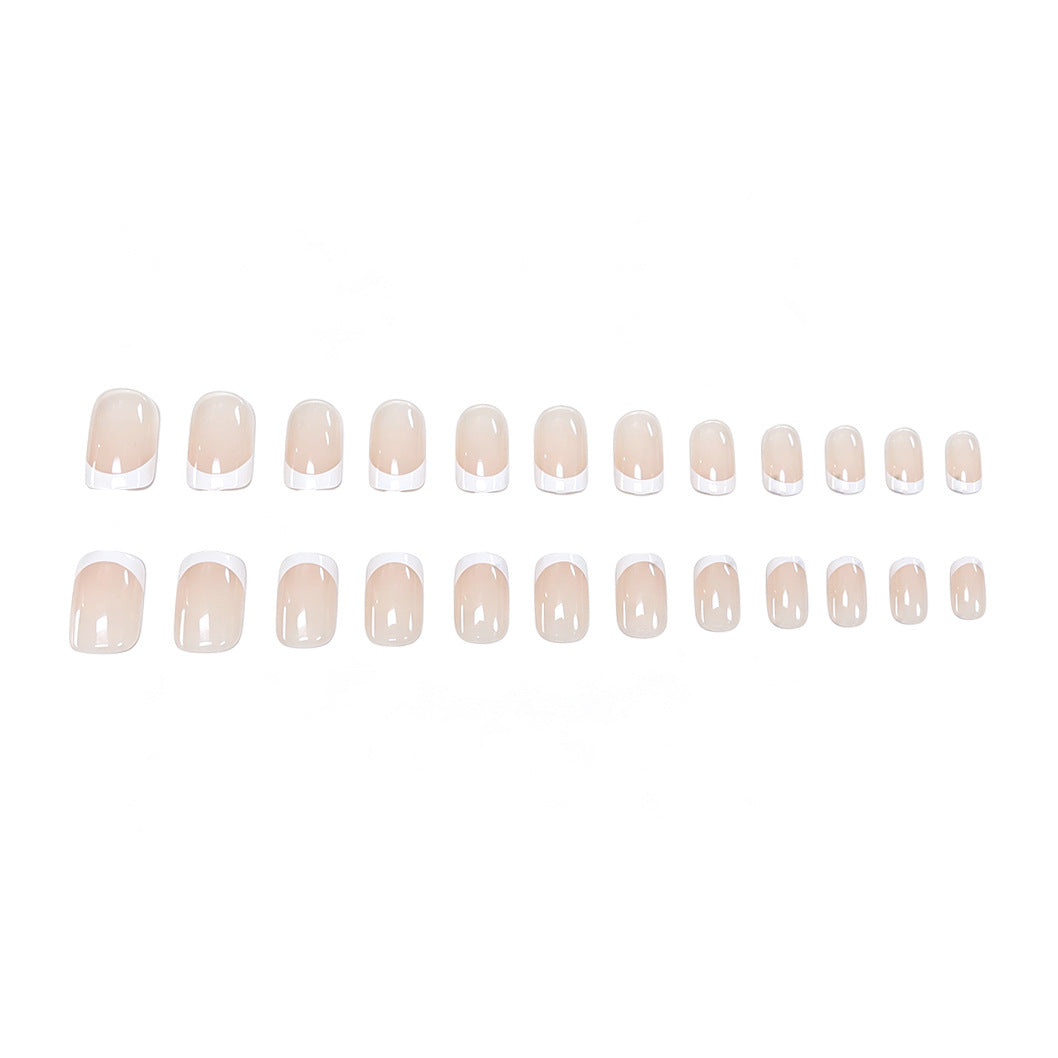 French Tip Acrylic Nail Enhancements Stornfield