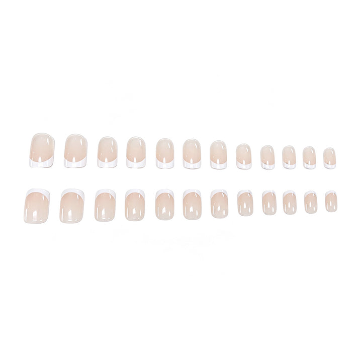 French Tip Acrylic Nail Enhancements Stornfield