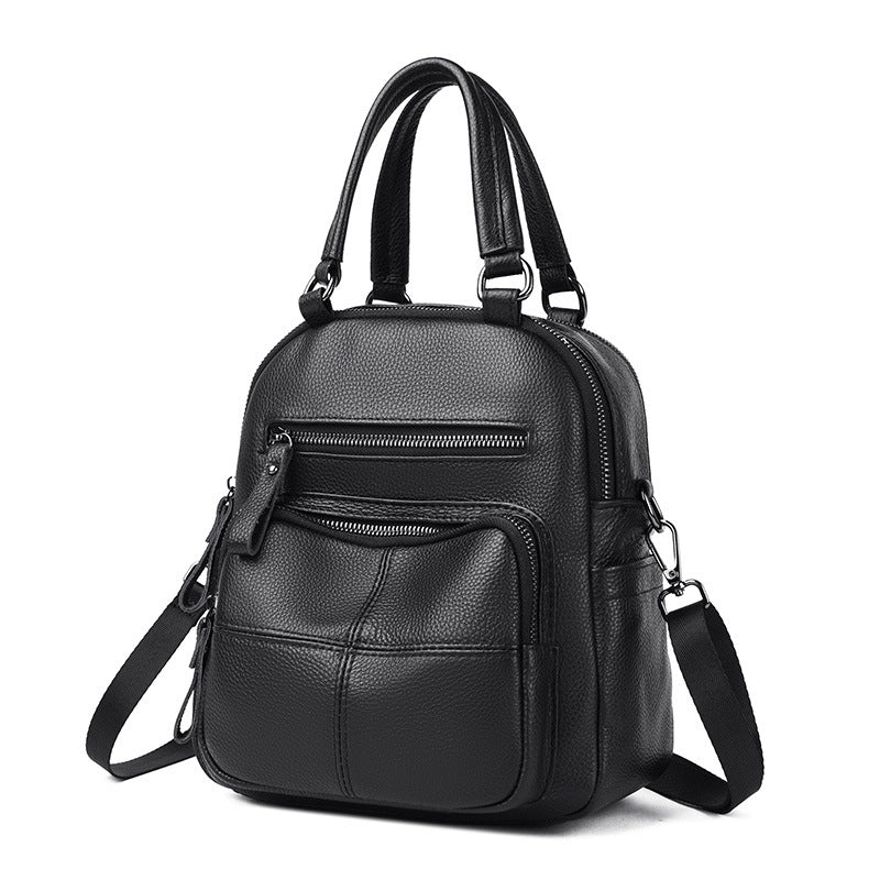 Multi-Functional Leather Handbag Stornfield