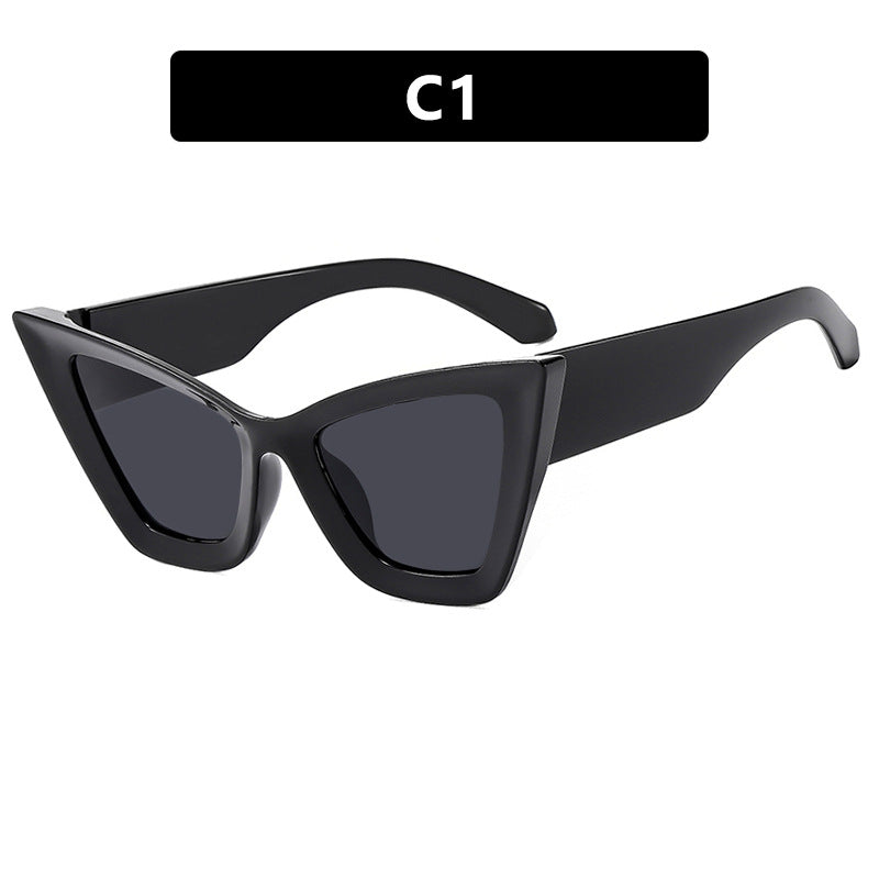 Ladies trendy cat-eye sunglasses with durable design and UV protection Stornfield