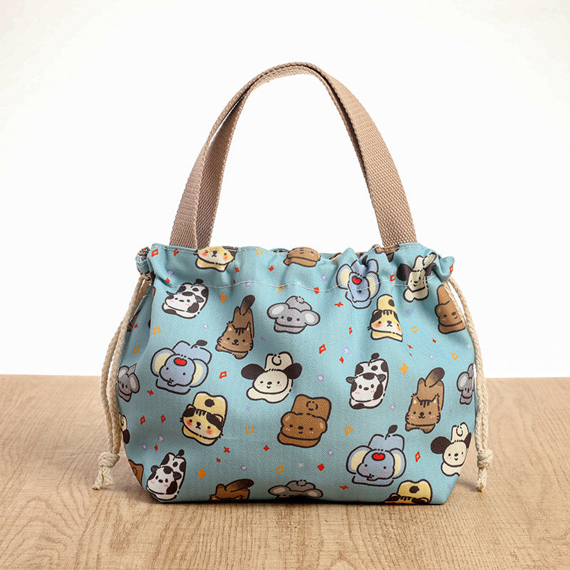 Drawstring Cat-Themed Storage Bag Stornfield