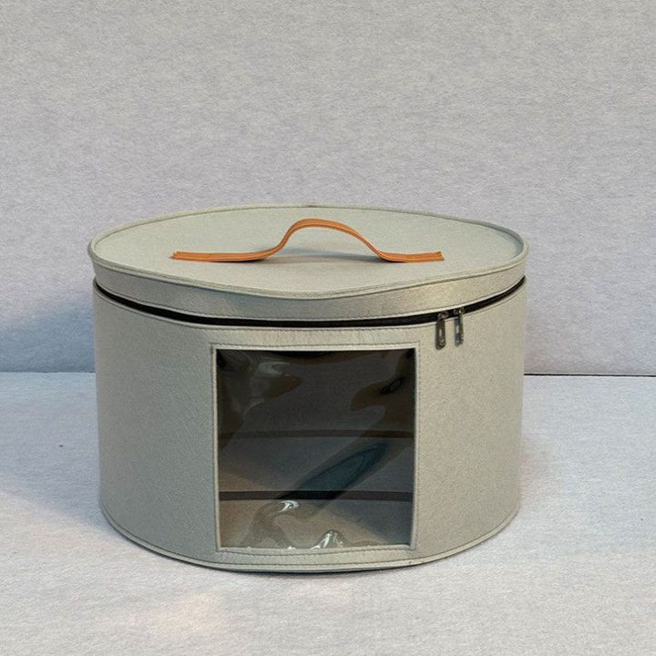 Practical storage basket with viewing window Stornfield