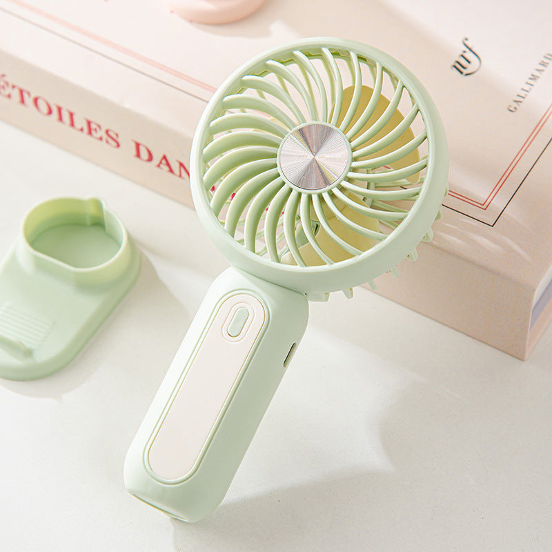 Unisex portable hand cooling fan with Peltier cooling module, stepless speed control and LED digital display Stornfield