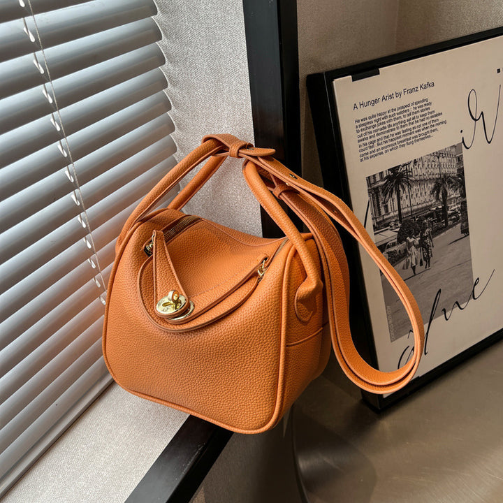 Structured Leather Handbag Stornfield
