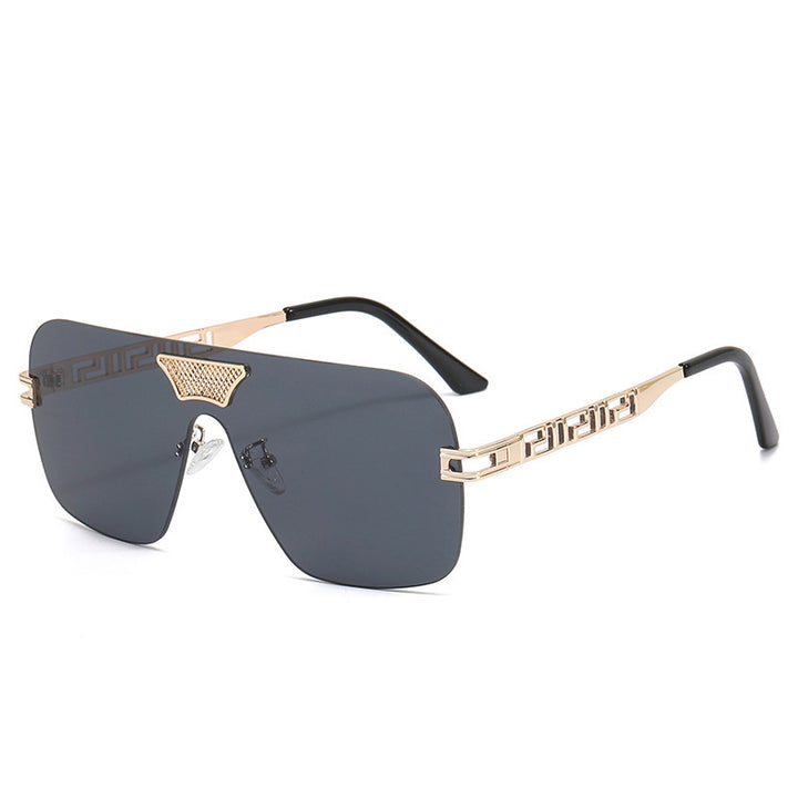 Women's fashionable sunglasses in a futuristic style with outstanding frame Stornfield