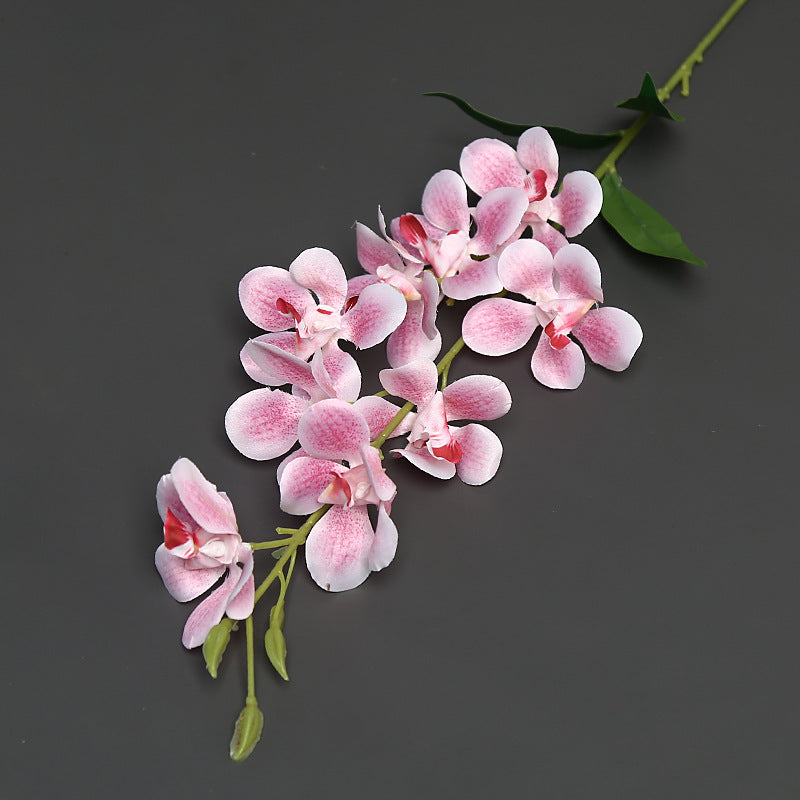 Elegant Faux Orchid Stem for Home Decor Display