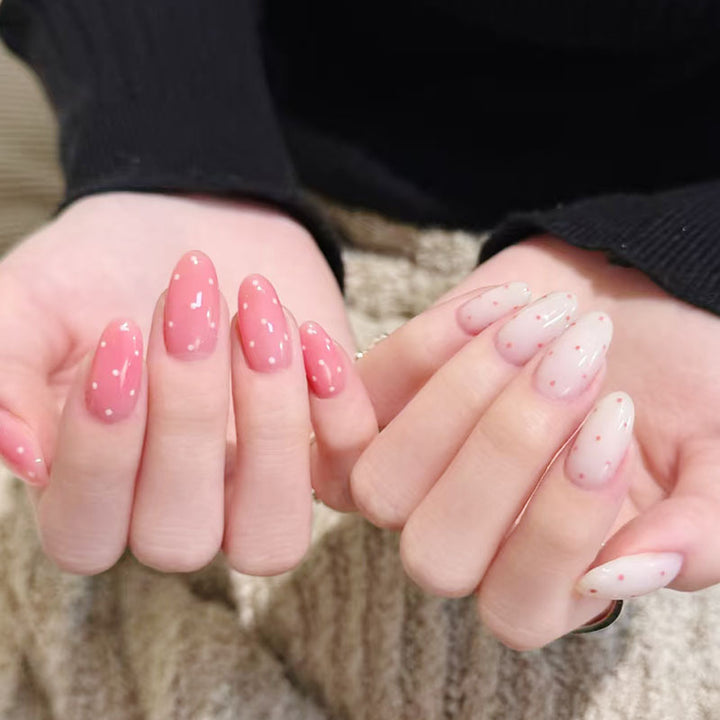 Whimsical Bunny-Themed Press-On Nail Art Set Stornfield
