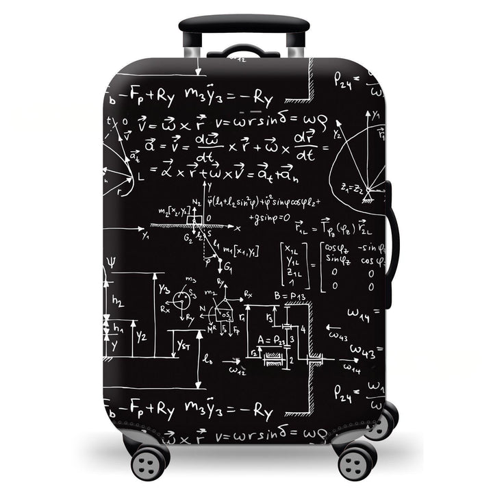 Unisex hard-shell suitcase with playful cat design Stornfield