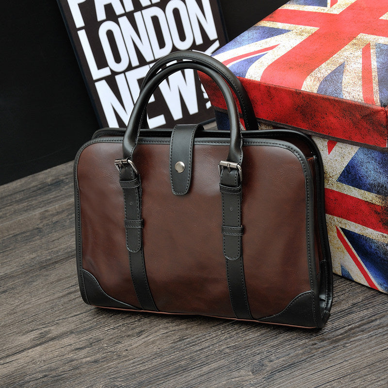 Elegant Laptop Briefcase with Versatile Compartments Stornfield