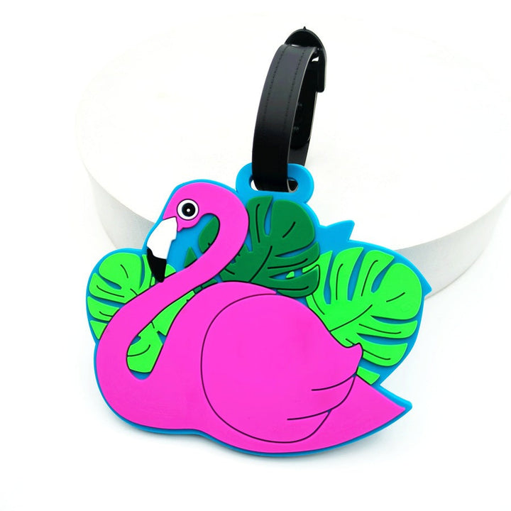 Tropical Flamingo Luggage Tag Stornfield