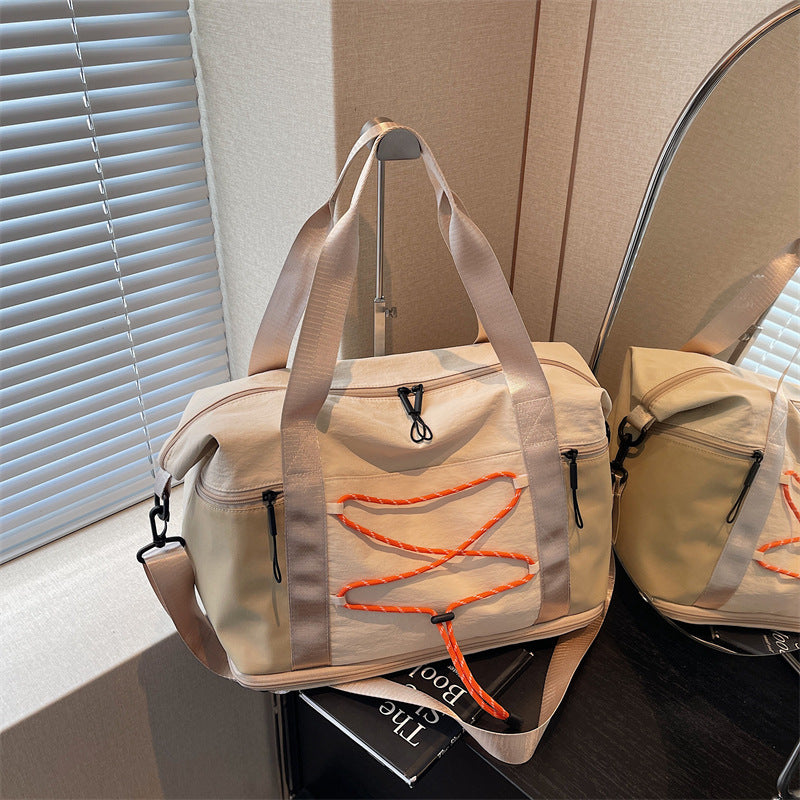 Sporty Shoulder Bag With Practical Organizer Stornfield